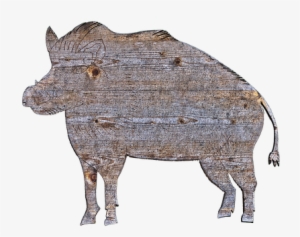 Boar, Holzfigur, Figure, Wood, Animal - Wild Boar