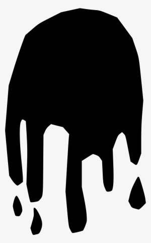 Slime Big Image Png - Black And White Simple Elephant Silhouette