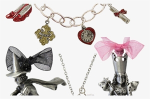 Extremely Ideas Wizard Of Oz Charm Bracelet Curiozity - Wizard Of Oz Charm Bracelet & Slippers Pendant