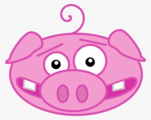 Wild Hog Clipart - Pig Funny Cartoon Png
