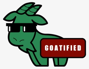 Goatified Sticker, A Goat Wearing Glasses - Wikimedia Commons