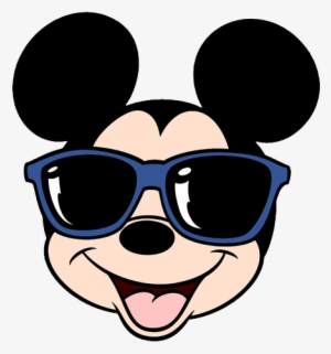 Mickey Sunglasses - Mickey Mouse Head Transparent