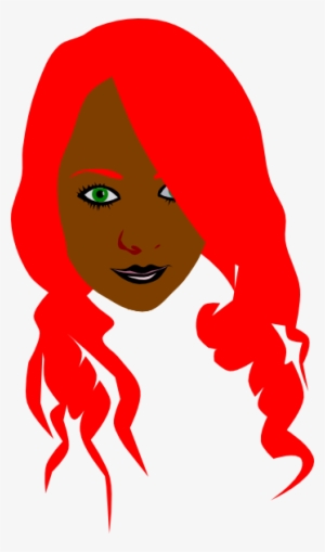 Red Girl Png Clipart