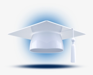 White Graduation Hat Png - White Graduation Cap Png
