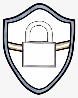 9190295, Security Shield - Padlock