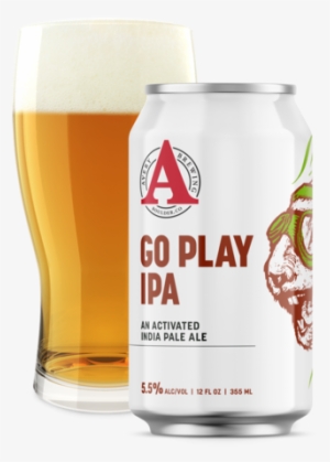 Desktop 1528740311 Web Goplayipa Can And Glass - Avery Brewing Go Play Ipa