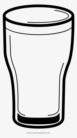 Pint Glass Beer Drawing Table-glass - Pint Glass Drawing