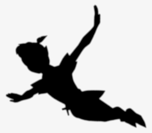 Transparent Shadows Peter Pan Transparent - Flying Peter Pan Silhouette