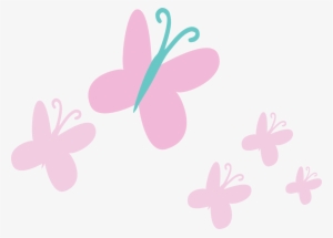 Butterfly Clipart Clear Background - Mlp Rainbow Power Cutie Marks
