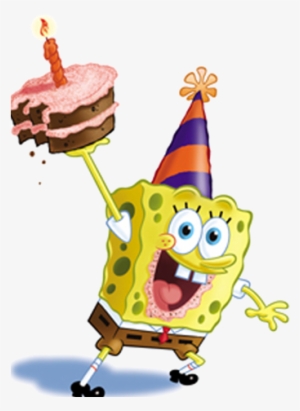 Spongebob Happy Birthday Png - Spongebob Birthday Clipart