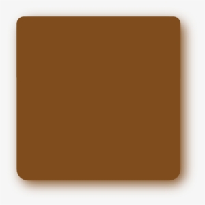 Vector Rectangle Round Edge - Brown Rounded Square Png