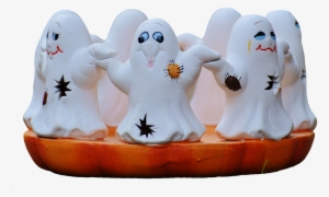Halloween, Ghosts, Ghost, Group, Cute