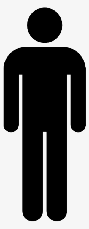 Bathroom Vector Male Sign Clip Transparent Download - Man Sign