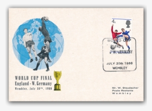 1966 World Cup Final Postmark - Soccer Syndrome By John Moynihan