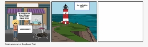 Vocab Cartoon - Lighthouse