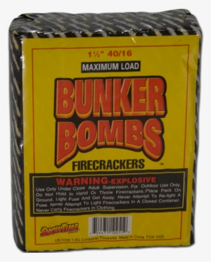 Bunker Bomb Firecrackers - Bunker Bombs Fireworks