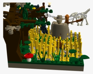 Haunted Corn Field - Lego Corn Field