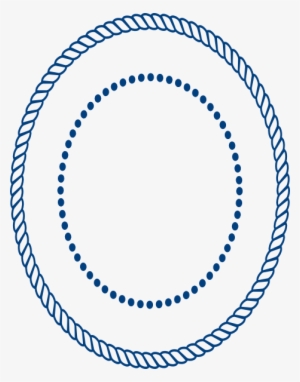 Rope Clipart Oval - Circle Border
