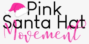 Pink Santa Hat 5k Logo