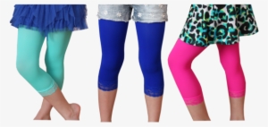 Opaque Nylon Leggings Tights For Girls - Leggings For Girls Png