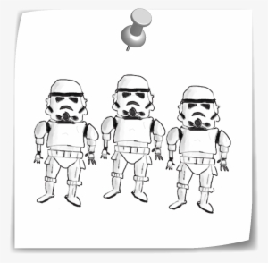 Star Wars Postit - Cartoon