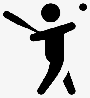 Baseball Player Icon - Baseball