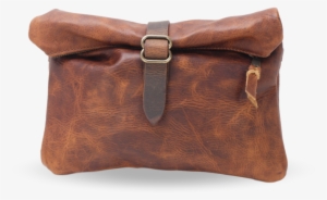 Leather Roll-top Dopp Kit - Leather