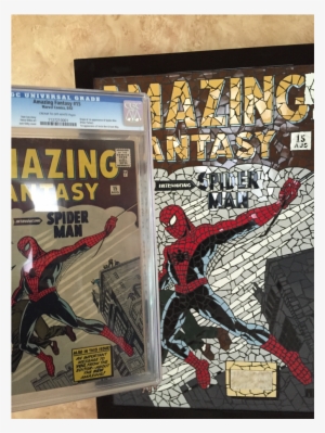 Spiderman-5 - Amazing Fantasy #15: Vintage Marvel Poster Series