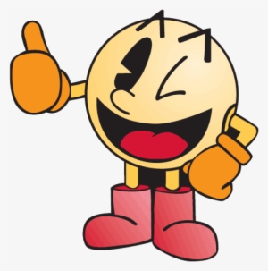 Thumbs Up Smiley Clip Art - Pacman Transparent