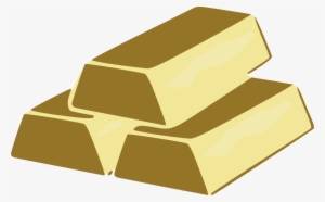 Gold Bricks Free Png Image1 - Clip Art Gold Brick
