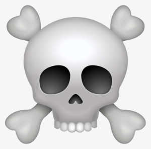 Pirate Emoji Png - Skull Emoji Png