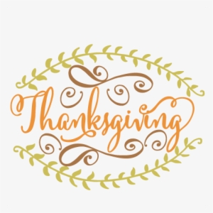 Thanksgiving Title Svg Cutting File Thanksgiving Svg - Scalable Vector Graphics