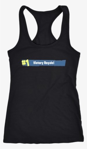 #1 Victory Royale Fortnite Women's Racerback Tank - Shirt