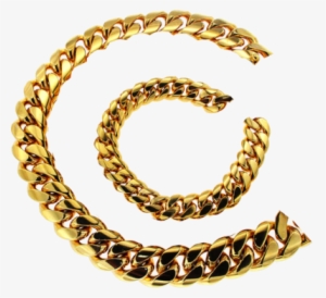 Gold Chain Gangster Png - Gold Chain Psd