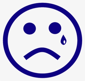 Sad Face - Crying Clipart Transparent Background