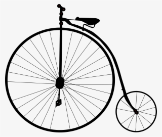 Bike Clipart Old Fashioned - Penny Farthing Clipart