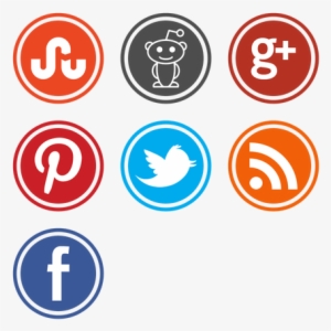 New Social Media Icons Set Icon Pack By Mohamed Elgharabawy - Black Social Media Icon Png