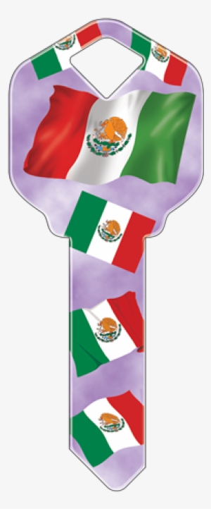 Happy Keys- Mexican Flag Key - Mexican Flag Key