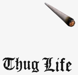 Solo Text - Thug Life Cigarette Png