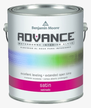 Advance® Interior Paint - Benjamin Moore Advance Int Satin Bs1 Qt