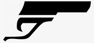 James Bond Gun Png - James Bond Gun Logo