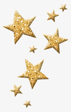 Gold Stars, Stars And Moon, Star - Sparkling Star Clipart