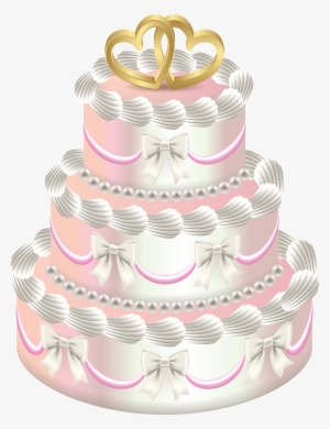 Wedding Deco Cake Png Clip Art - Cake Pngclipart