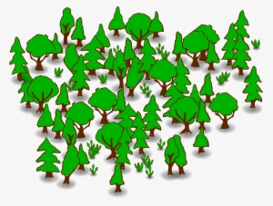 Svg Black And White Library Clip Art Forest Clipart - Forest Clipart