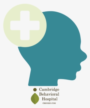 Head With Medical Plus Sign Icon With Cambridge Logo - Cambridge Behavioral Hospital