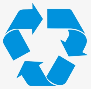 Download - Recycle Logo Png Blue