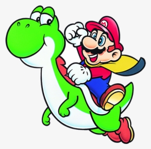 Super Mario World - Mario And Yoshi Snes
