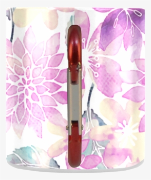 Pastel Watercolor Flower Pattern Classic Insulated - Electronics