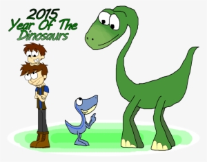 The Year Of The Dinosaurs - Drawing