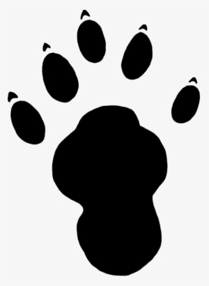 Paw Prints Clipart Otter - Otter Footprint Clip Art